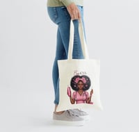 Image 2 of Boujie CNA Canvas Tote