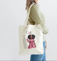 Image 3 of Quoted CNA Canvas Tote
