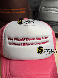 Image 1 of Black Creativity hat