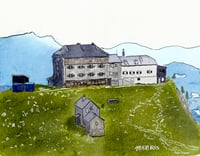 Watzman Haus in the German Alps