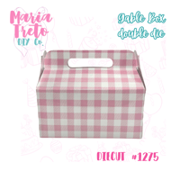 Gable Box Double Die- Diecut 1275