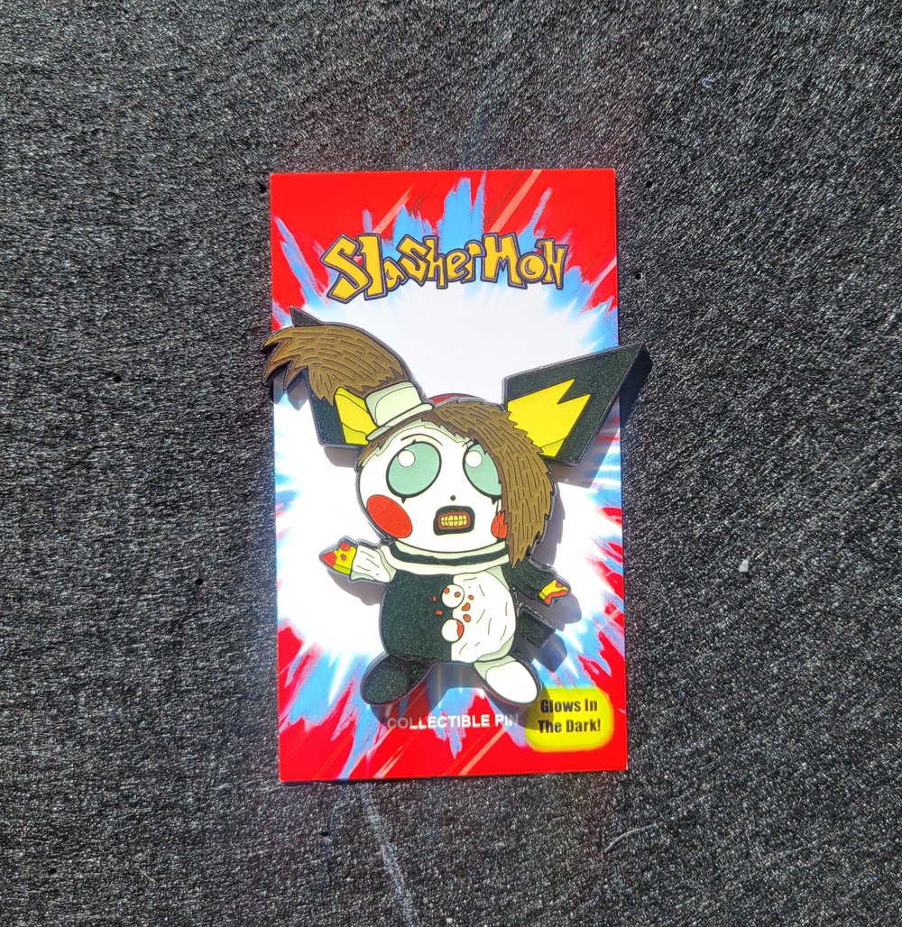 "Pale Girl Pichu" 2.25" Enamel Pin 
