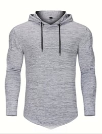 Image 2 of Unisex Poly Lightweight Hoodie
