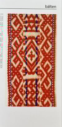 Image 2 of Samí bandweaving book: Girjjit