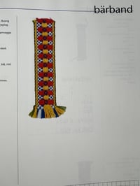 Image 3 of Samí bandweaving book: Synjissjkot ja låhtåt