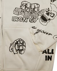 Image 4 of Endorphin "Prison Tatts" All-Over Print Hoodie