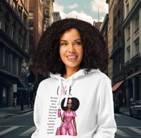 Image 3 of Women’s organic mid-weight hoodie