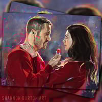 Image 4 of Your Crazy Matches My Crazy | Wade Wilson & Vanessa Painting