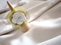 Image 2 of ANILLO DE ORGANZA VERDE