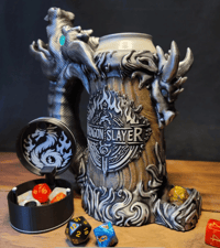 Image 5 of Dragon Slayer Can Holder Dice Tower