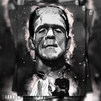 Image 1 of Frankenstein | Universal Monsters Painting