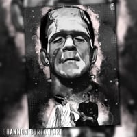 Image 4 of Frankenstein | Universal Monsters Painting