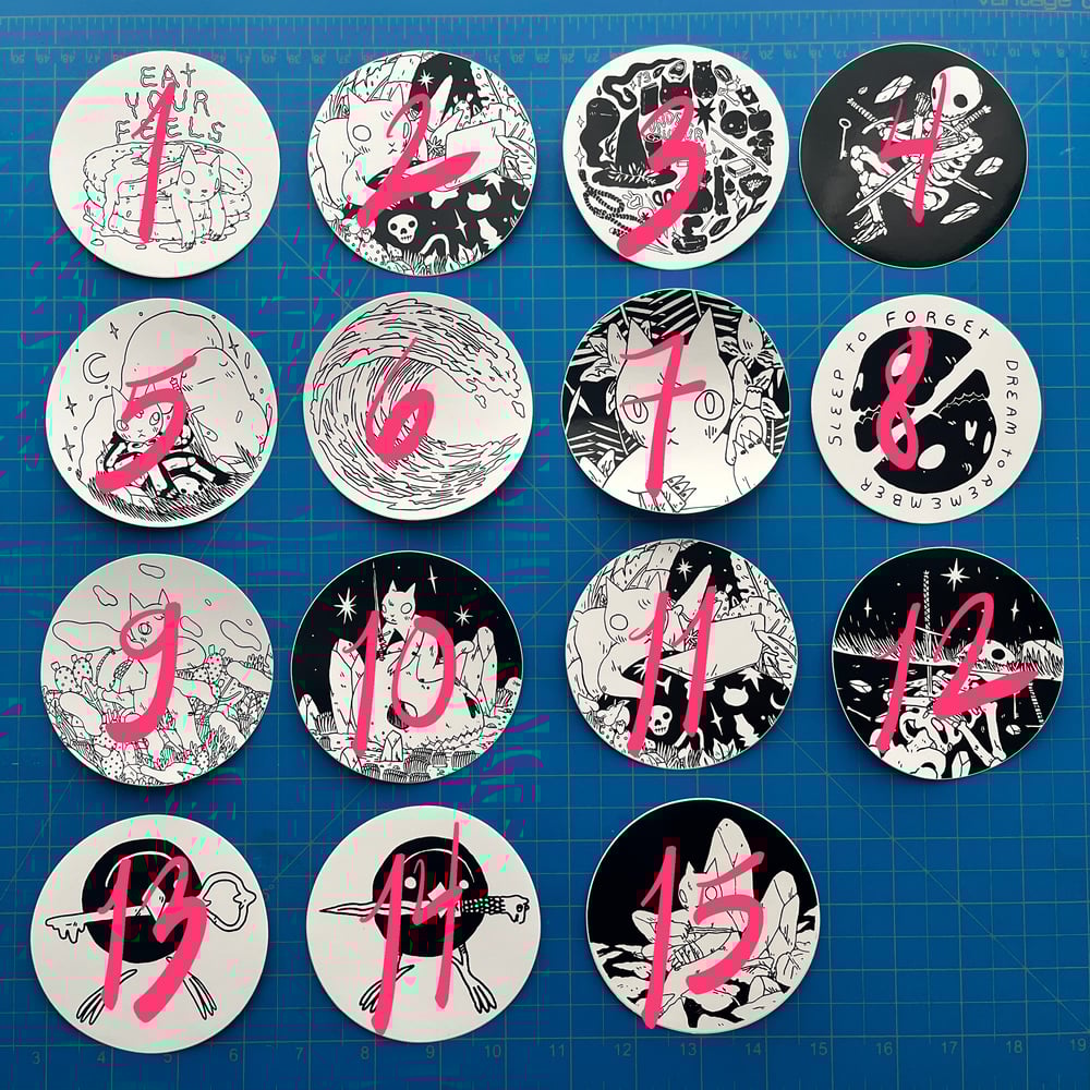 Image of Circular Stickers