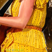 Image 4 of Debut | The Eras Tour Song Lyrics Painting