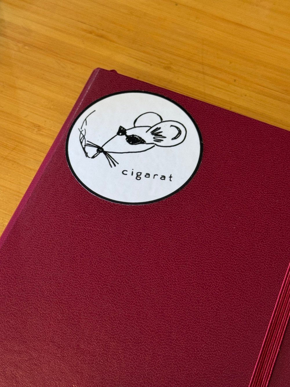 Image of cigarat sticker