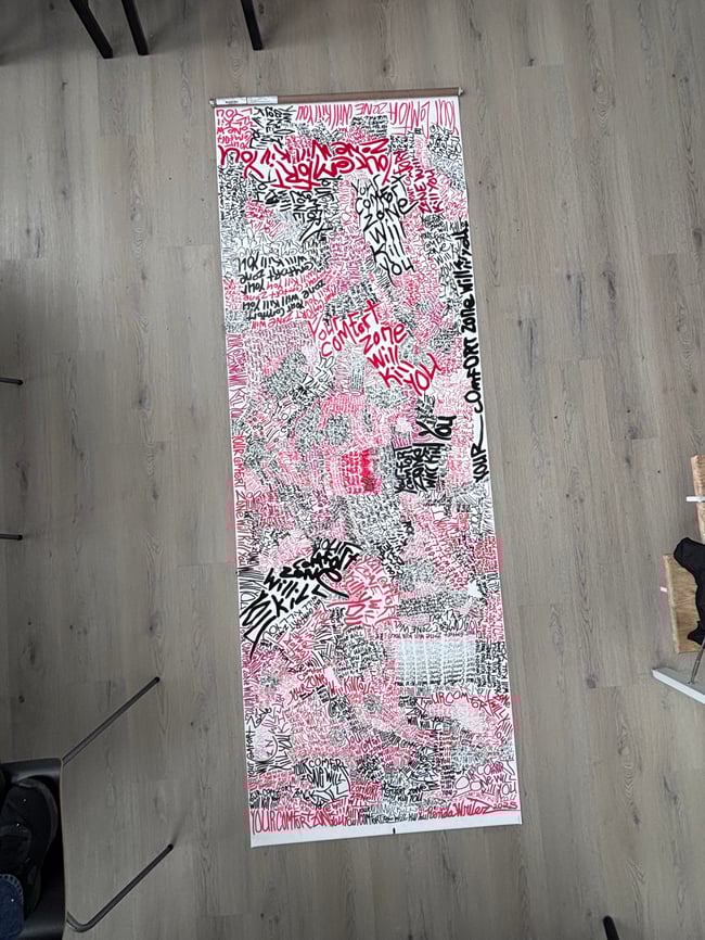  2ft,9inch x 8ft  • Vinyl Scroll • YCZWKY