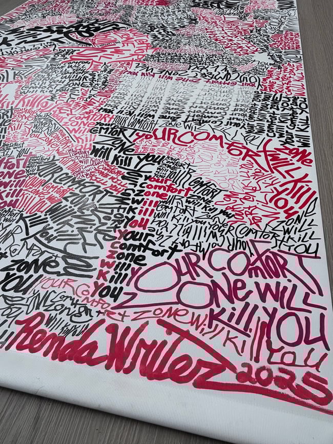  2ft,9inch x 8ft  • Vinyl Scroll • YCZWKY