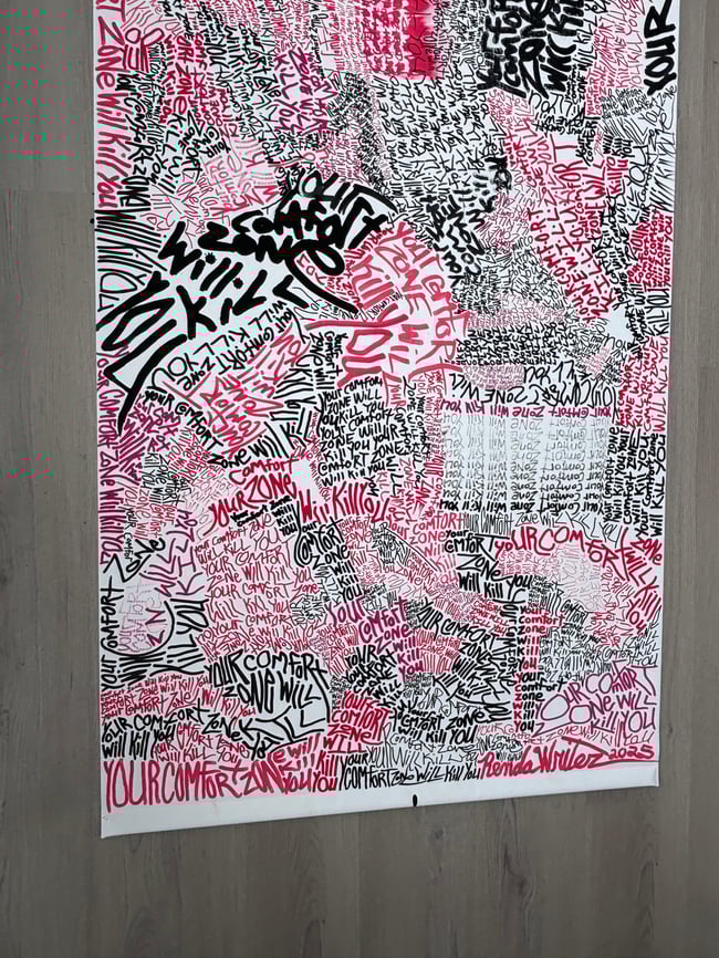  2ft,9inch x 8ft  • Vinyl Scroll • YCZWKY