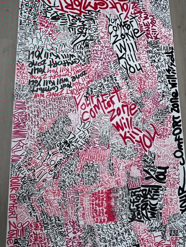  2ft,9inch x 8ft  • Vinyl Scroll • YCZWKY