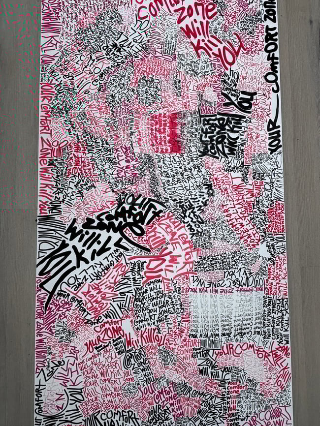  2ft,9inch x 8ft  • Vinyl Scroll • YCZWKY