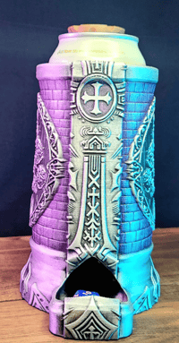 Image 3 of Divine Cleric Can Holder Dice Tower - Single Color