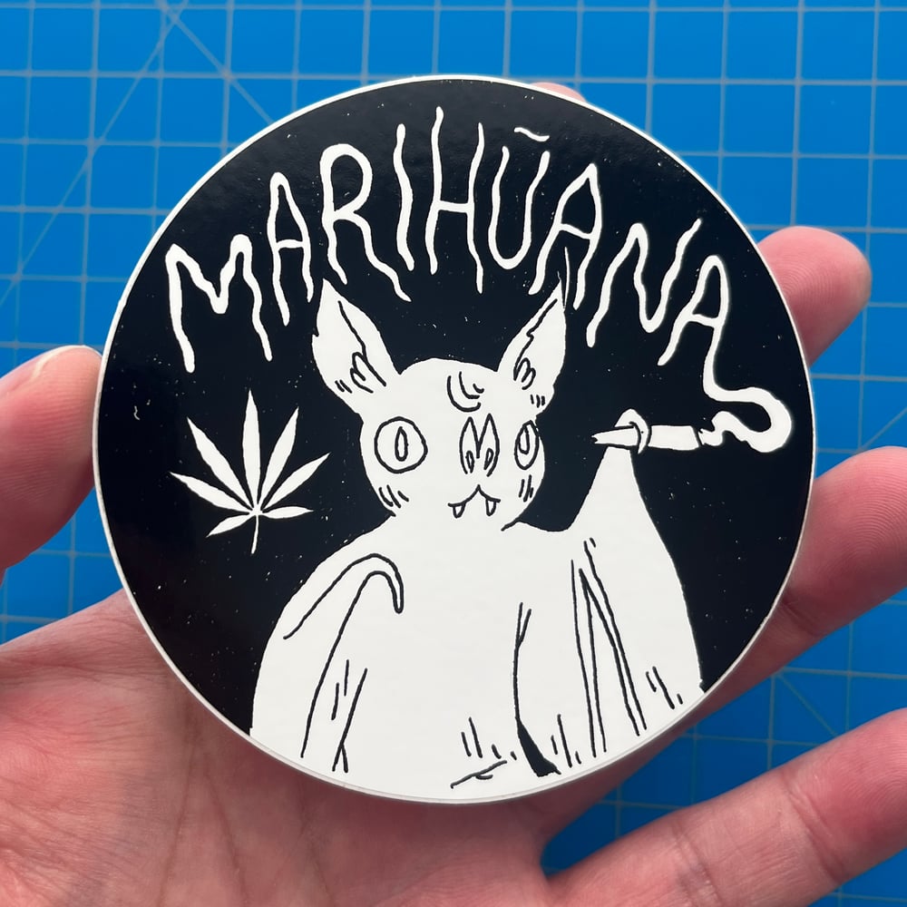 Image of Cussing Circular Stickers