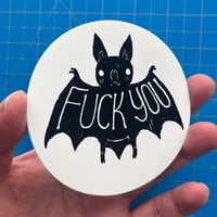 Image 4 of Cussing Circular Stickers