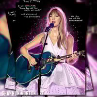 Image 1 of Speak Now | The Eras Tour Song Lyrics Painting