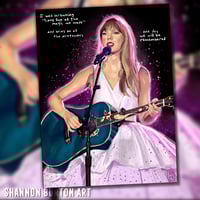 Image 6 of Speak Now | The Eras Tour Song Lyrics Painting