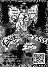 21.11.25 | Berlin | Apocalyptic Raids + Whipstriker + Gallower 