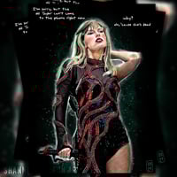 Image 1 of Reputation | The Eras Tour Song Lyrics Painting