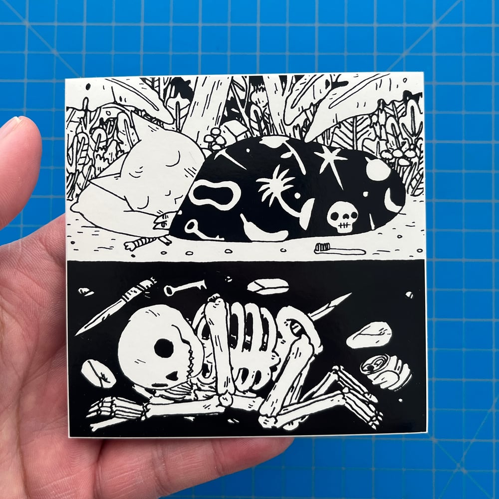 Image of Large Square Stickers