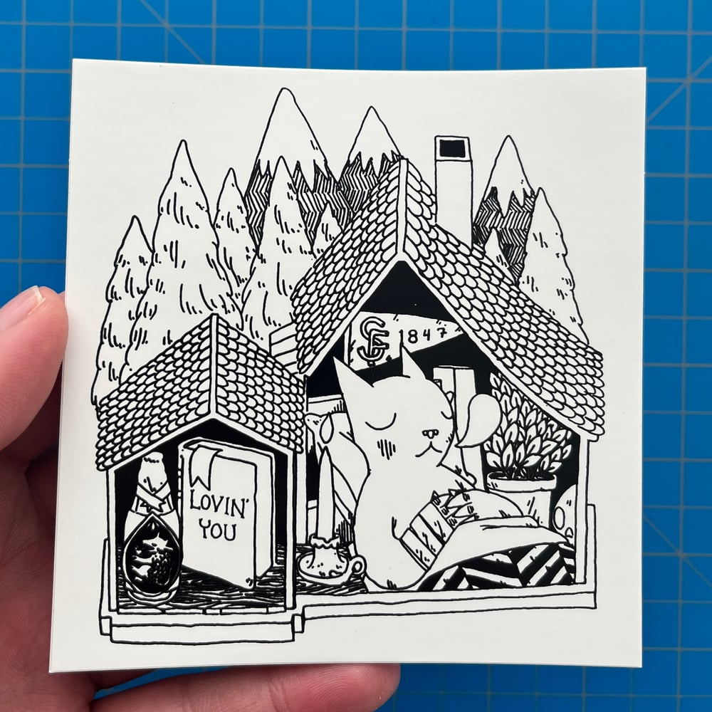 Image of Large Square Stickers
