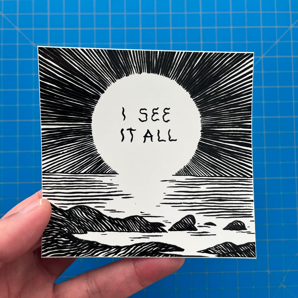 Image of Large Square Stickers