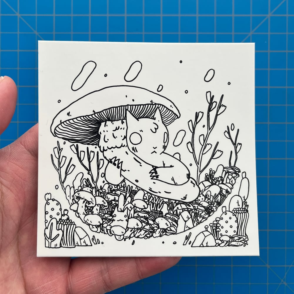 Image of Large Square Stickers