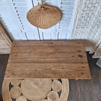 Image 3 of ANCIENNE TABLE BASSE DE FERME