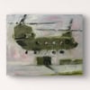 Heavy Lift CH-47 Original Oil Painting