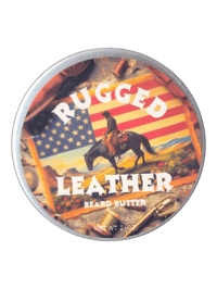 Image 1 of RUGGED LEATHER  2 (OZ) 60ML Beard Butter