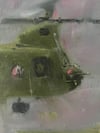 Heavy Lift CH-47 Original Oil Painting