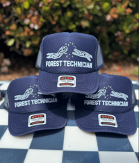 Image 1 of FOREST TECH - NAVY Trucker