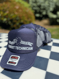 Image 2 of FOREST TECH - NAVY Trucker