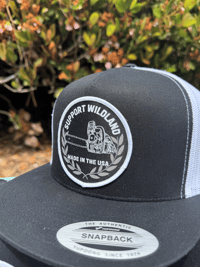 Image 4 of SUPPORT WILDLAND Patched Snapback