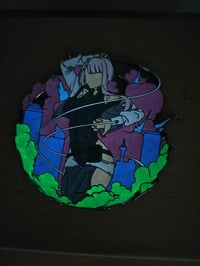 Image 3 of Lucy & Rebecca 3.5" Hard Enamel Pins **PREORDER OPEN**