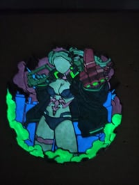 Image 5 of Lucy & Rebecca 3.5" Hard Enamel Pins **PREORDER OPEN**