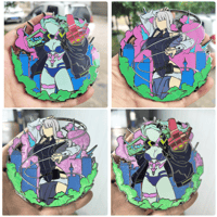 Image 1 of Lucy & Rebecca 3.5" Hard Enamel Pins **PREORDER OPEN**