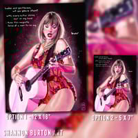 Image 7 of Lover | The Eras Tour Song Lyrics Painting