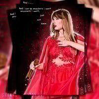 Image 1 of Folklore | The Eras Tour Song Lyrics Painting