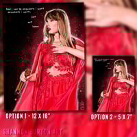 Image 6 of Folklore | The Eras Tour Song Lyrics Painting