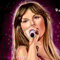 Image 2 of 1989 | The Eras Tour Song Lyrics Painting