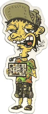 Image 1 of Heady Lot Kid Sticker